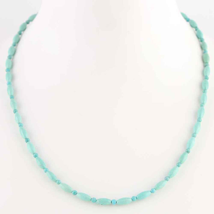Turquoise Bead Necklace