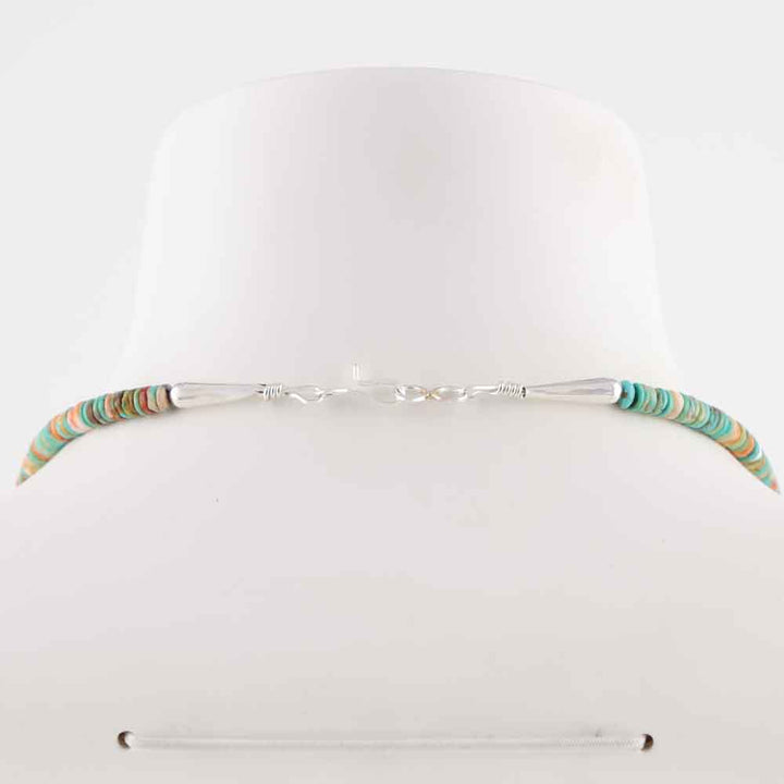 Turquoise and Spiny Oyster Necklace