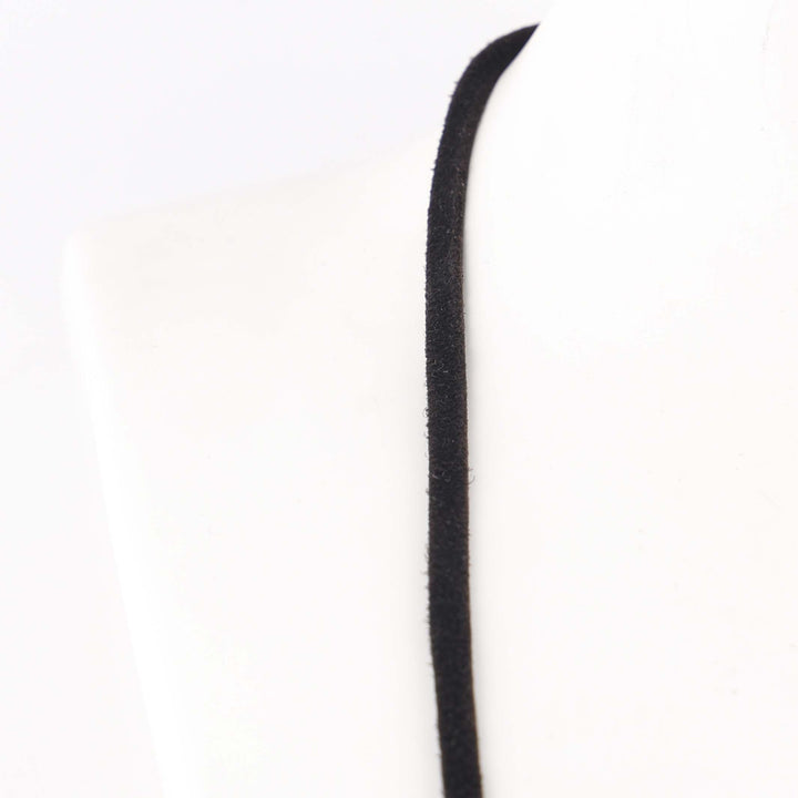 Squash Blossom Pendant on Leather