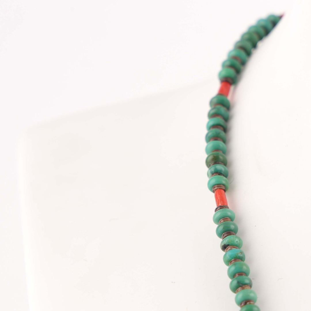 Turquoise and Coral Necklace