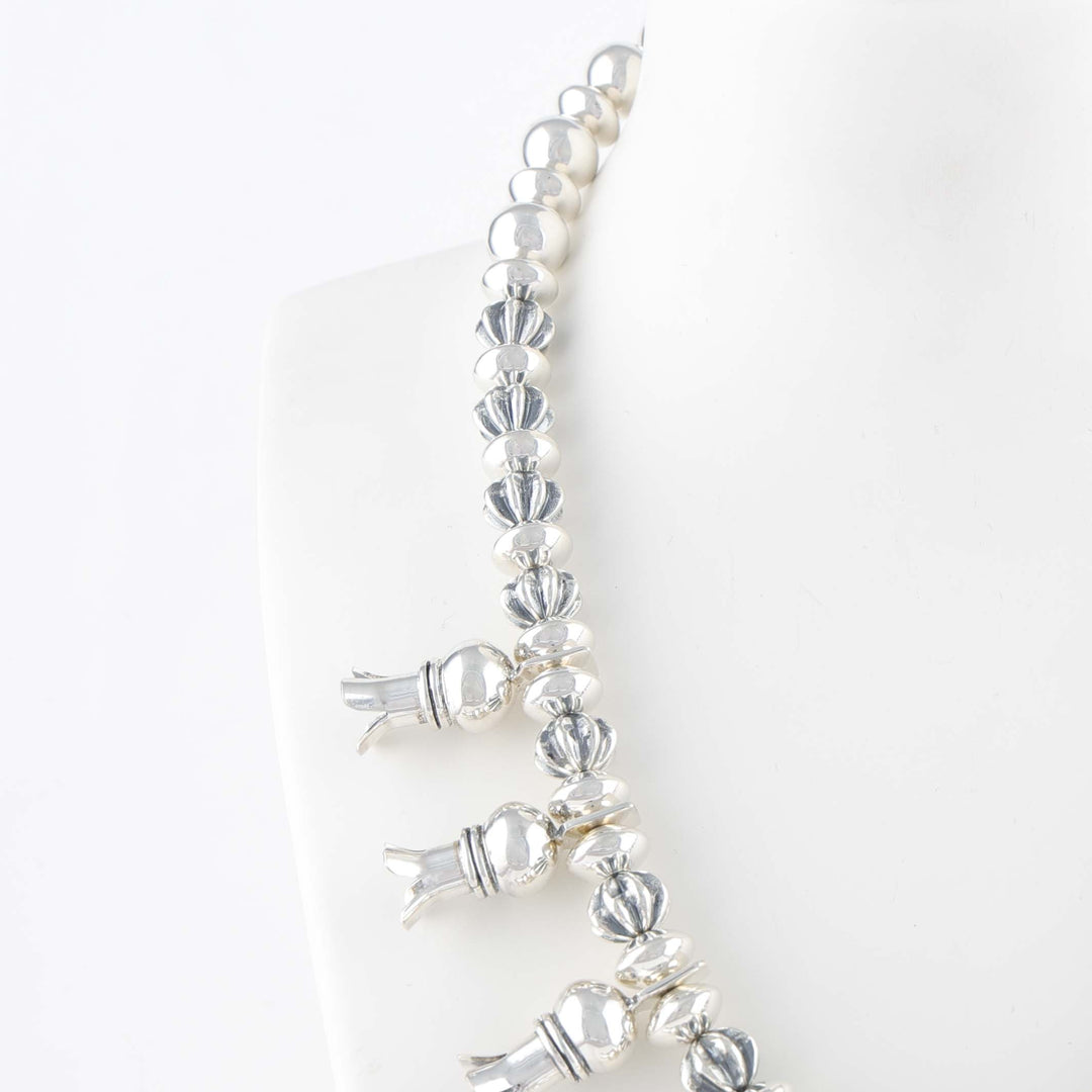Turquoise Squash Blossom Necklace