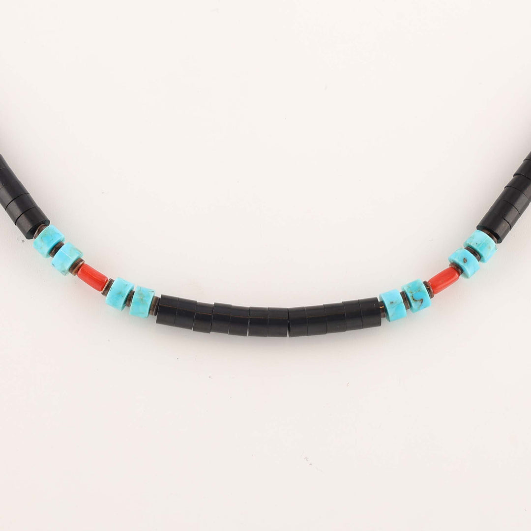 Multi-Stone Bead Necklace