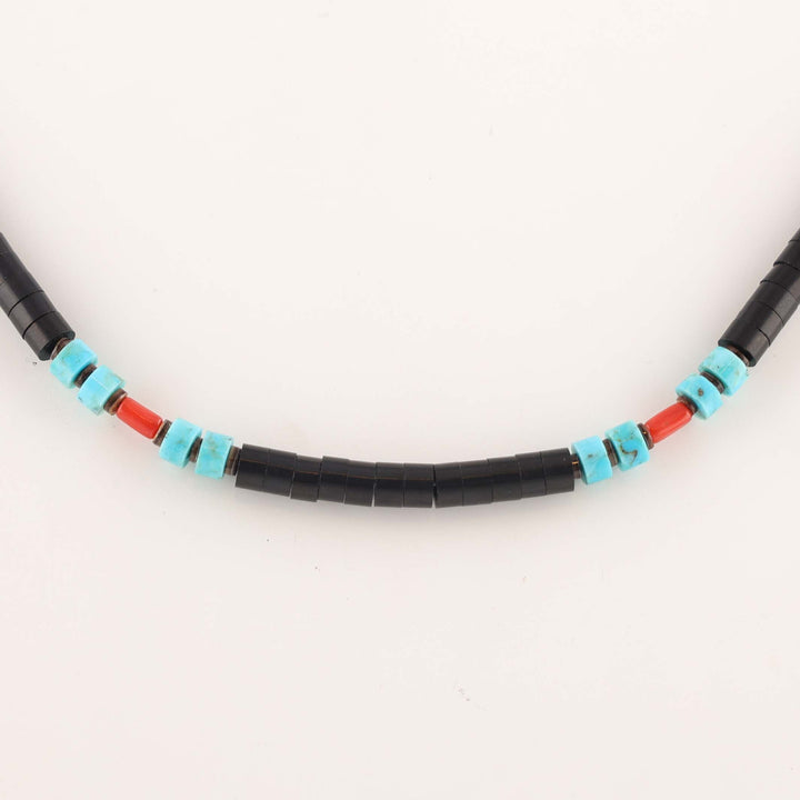 Multi-Stone Bead Necklace