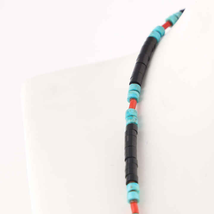 Multi-Stone Bead Necklace