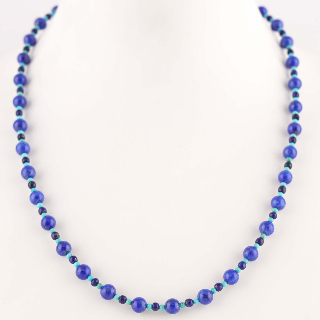 Lapis and Turquoise Necklace