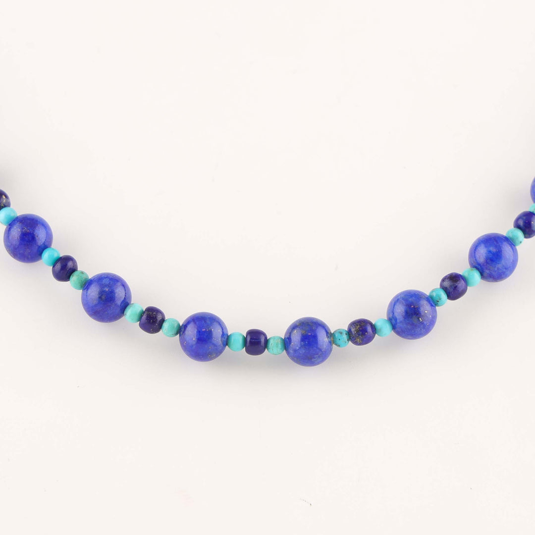Lapis and Turquoise Necklace