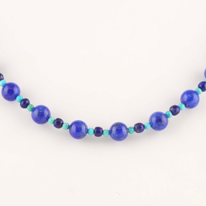 Lapis and Turquoise Necklace
