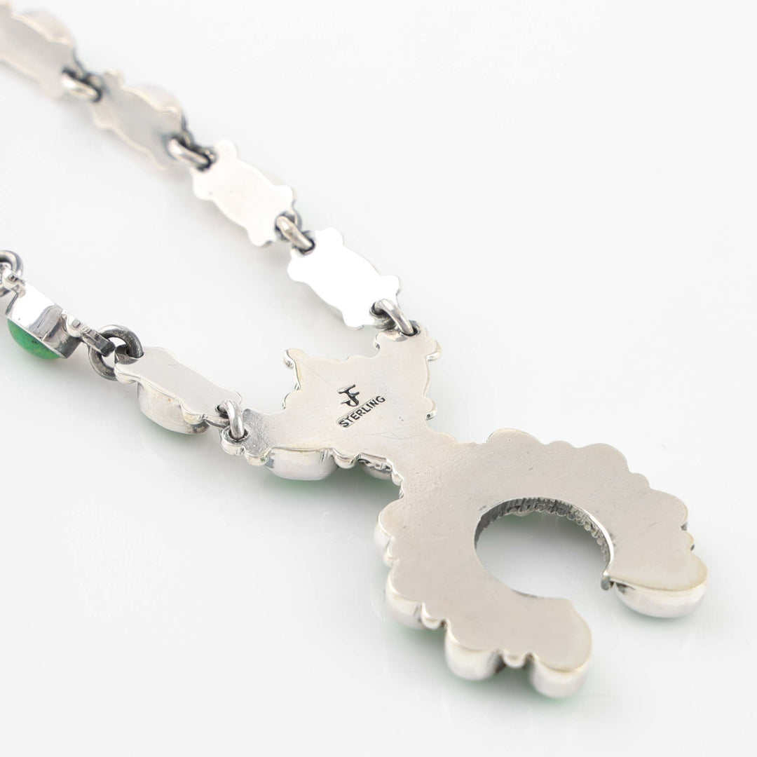 Turquoise Squash Blossom Necklace