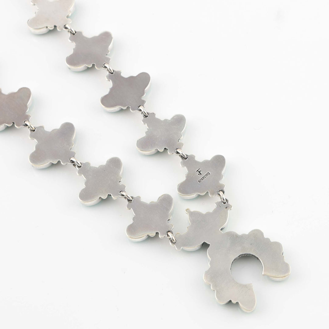 Turquoise Squash Blossom Necklace