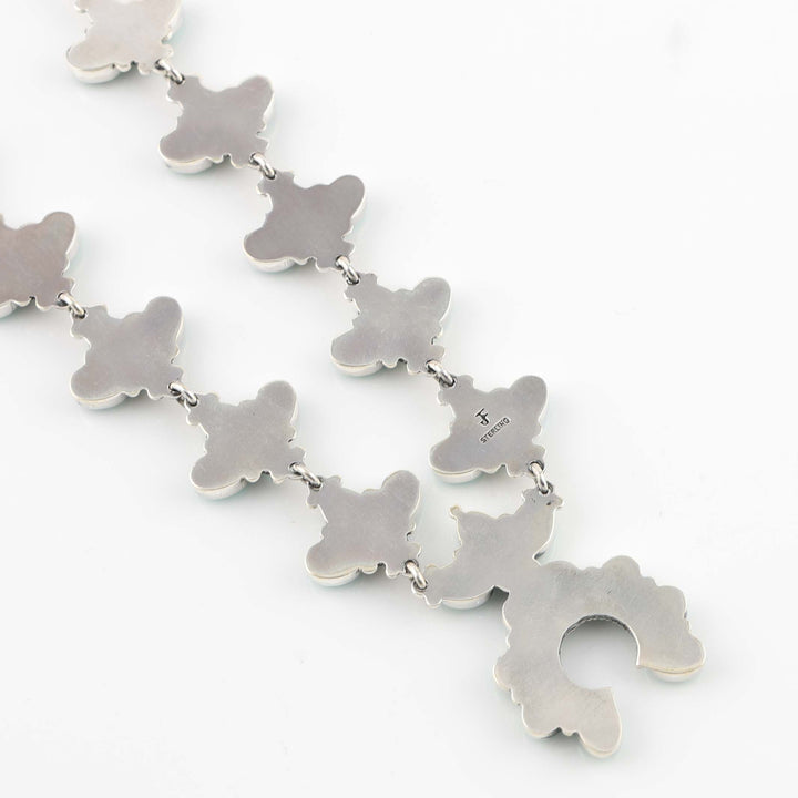 Turquoise Squash Blossom Necklace