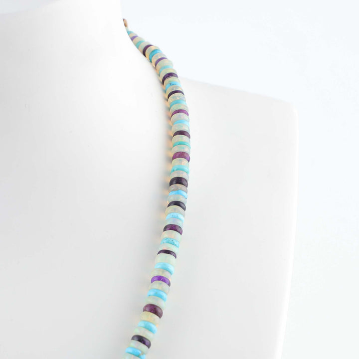 Multi-Stone Bead Necklace