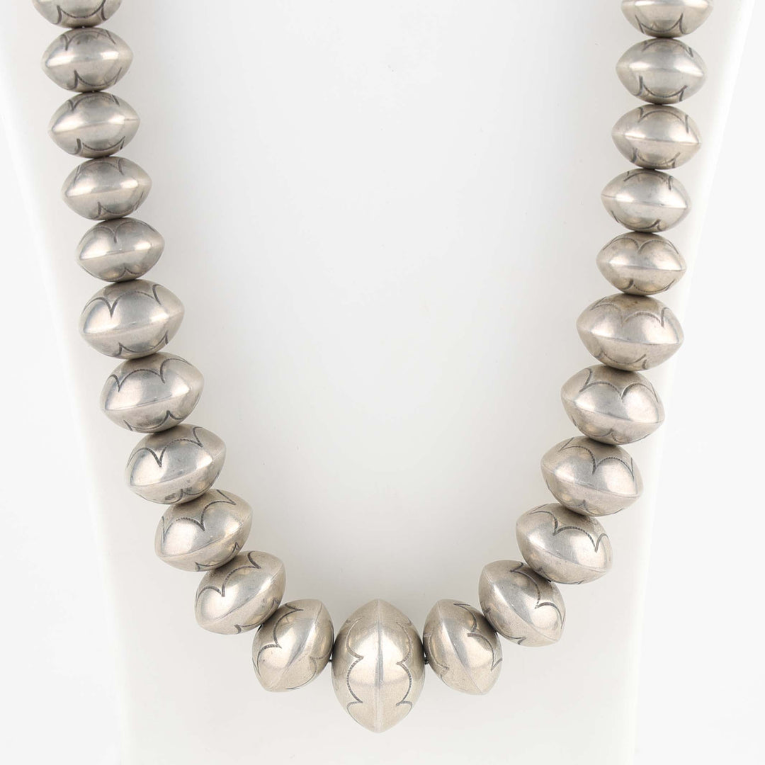 1980s Navajo Pearl Necklace