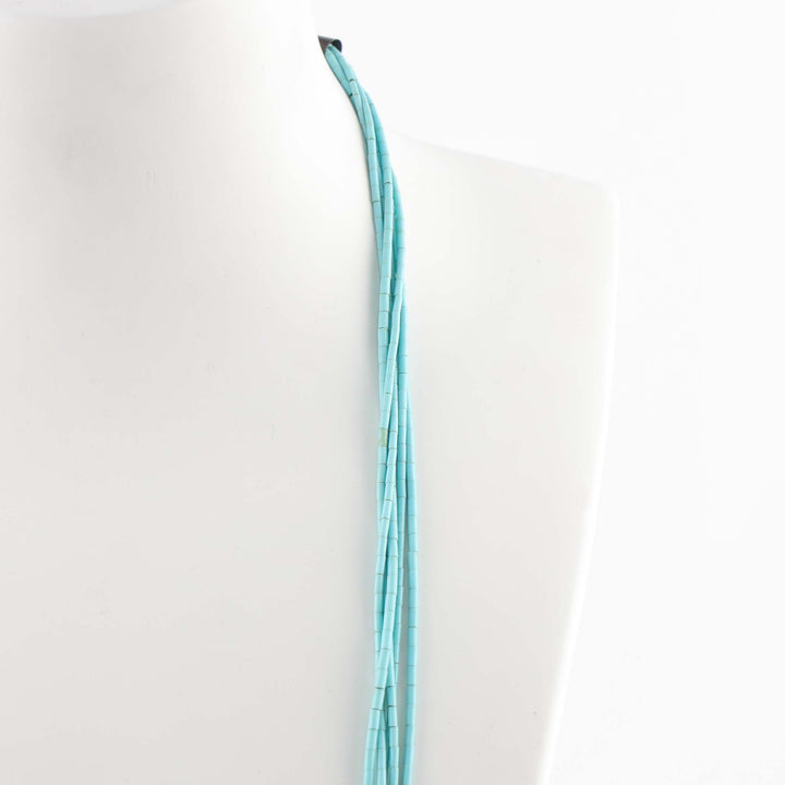 1970s Turquoise Heishi Necklace
