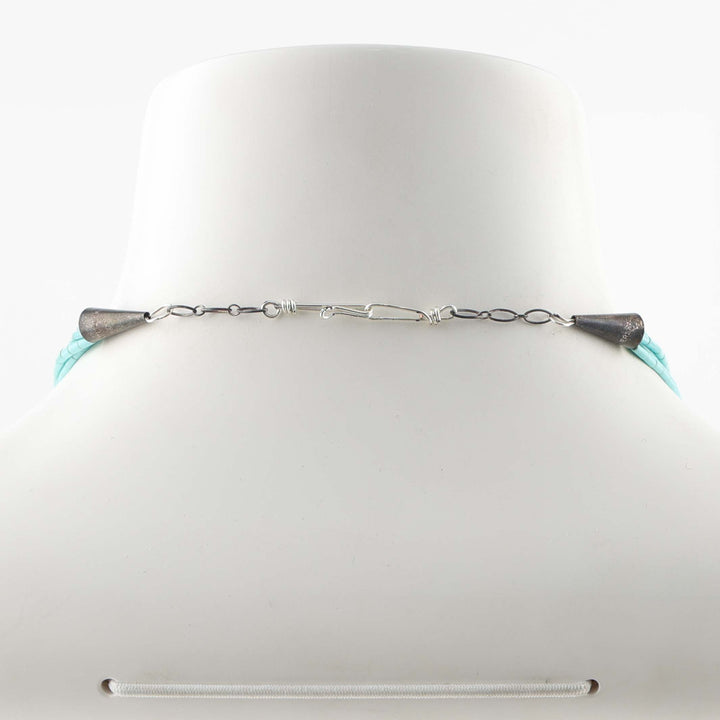 1970s Turquoise Heishi Necklace