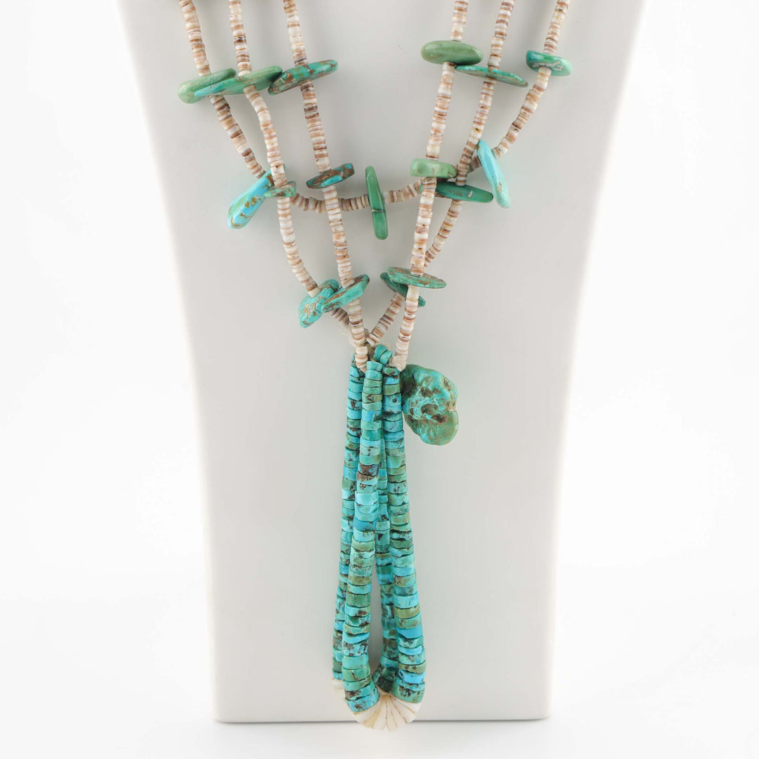 1940s Turquoise Jacla Necklace
