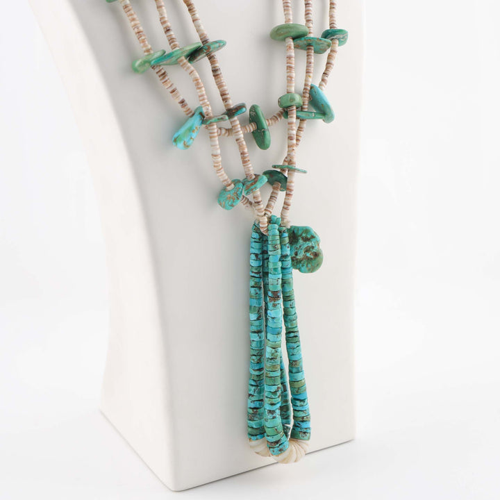 1940s Turquoise Jacla Necklace