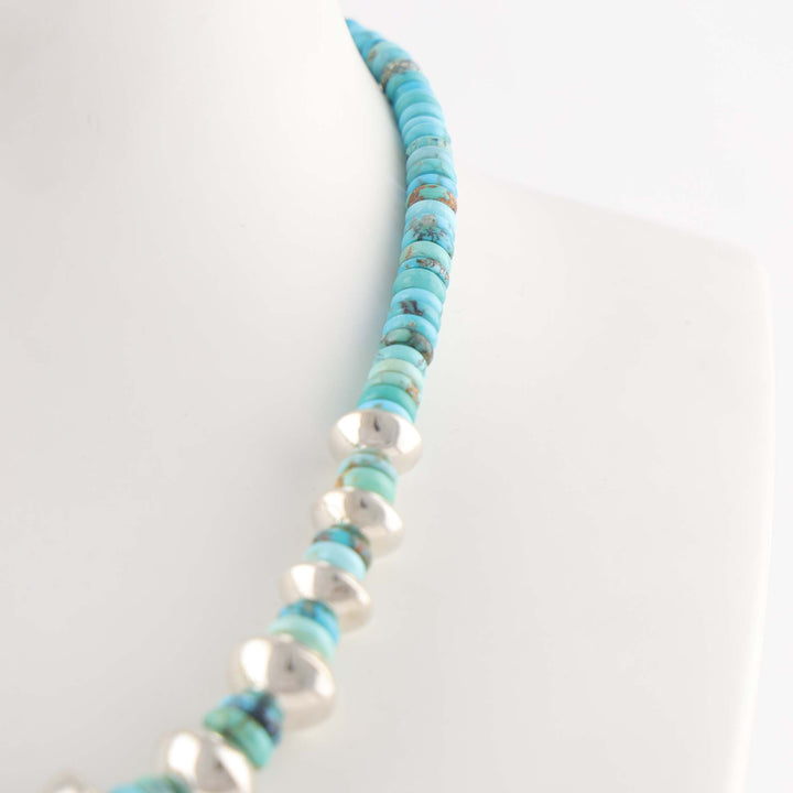 Turquoise Bead Necklace