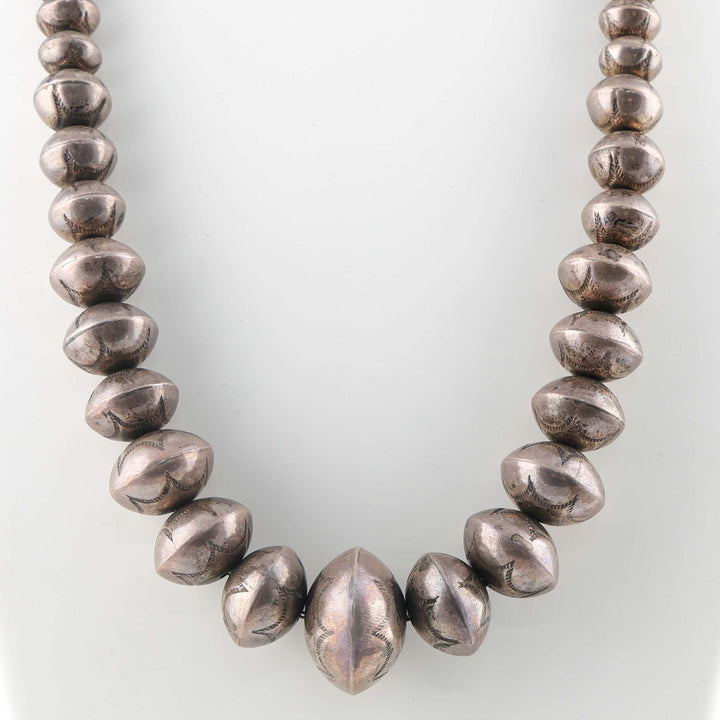 1970s Navajo Pearl Necklace