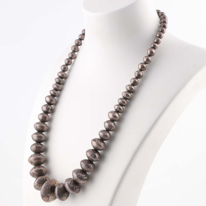1970s Navajo Pearl Necklace