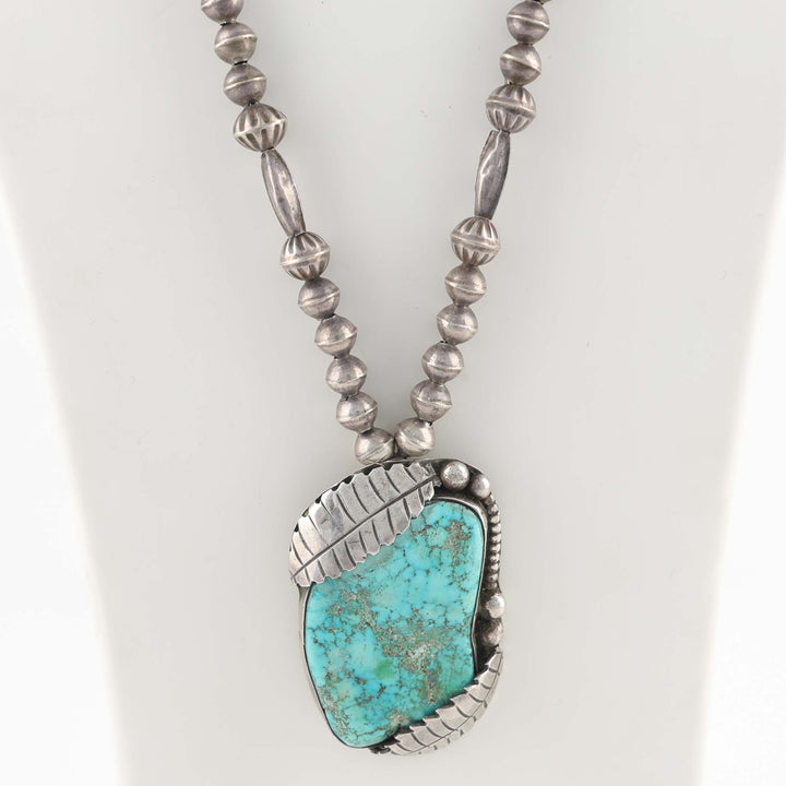 1970s Navajo Turquoise Necklace