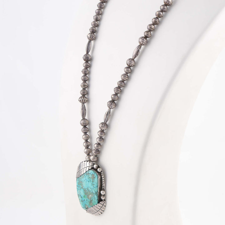 1970s Navajo Turquoise Necklace