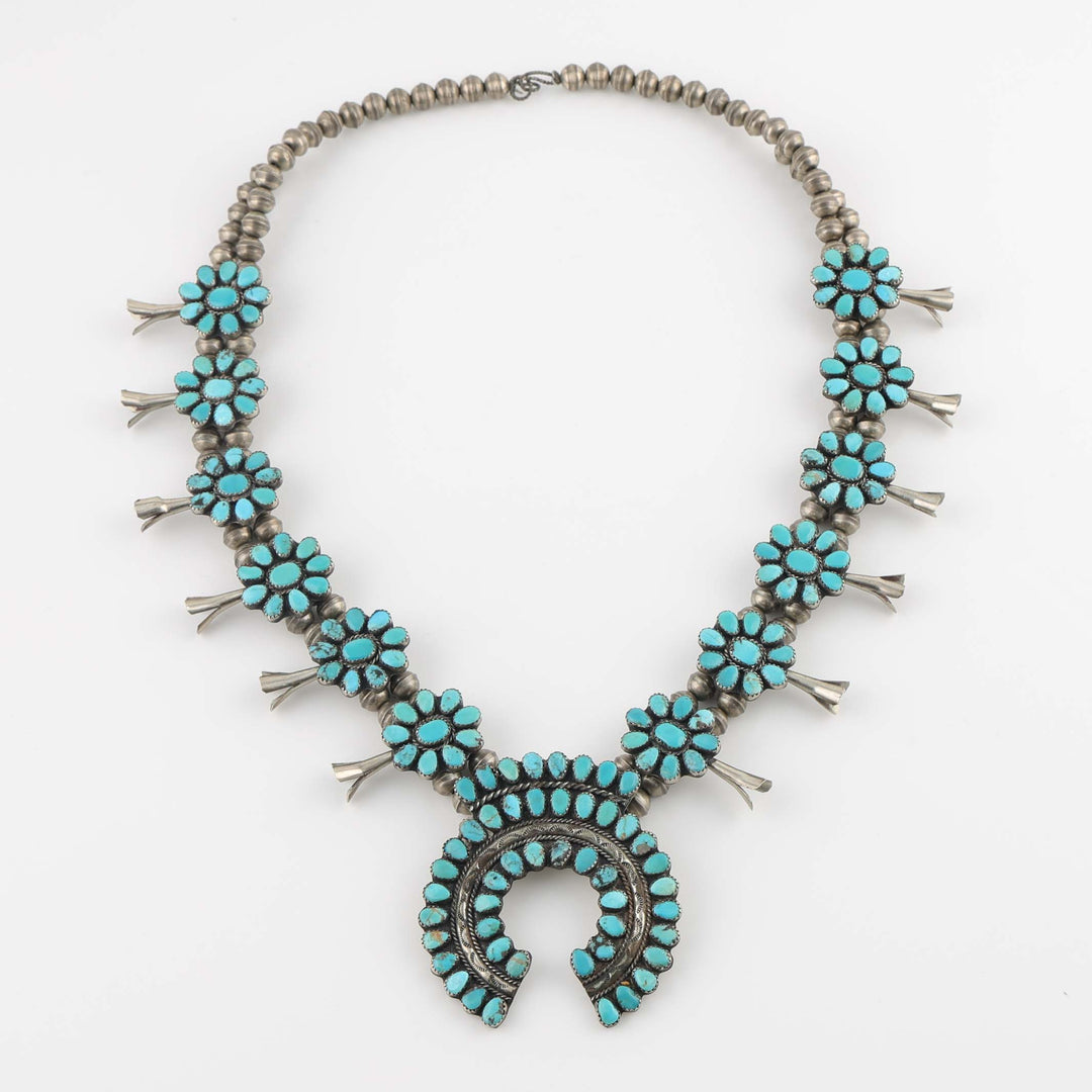1970s Squash Blossom Necklace
