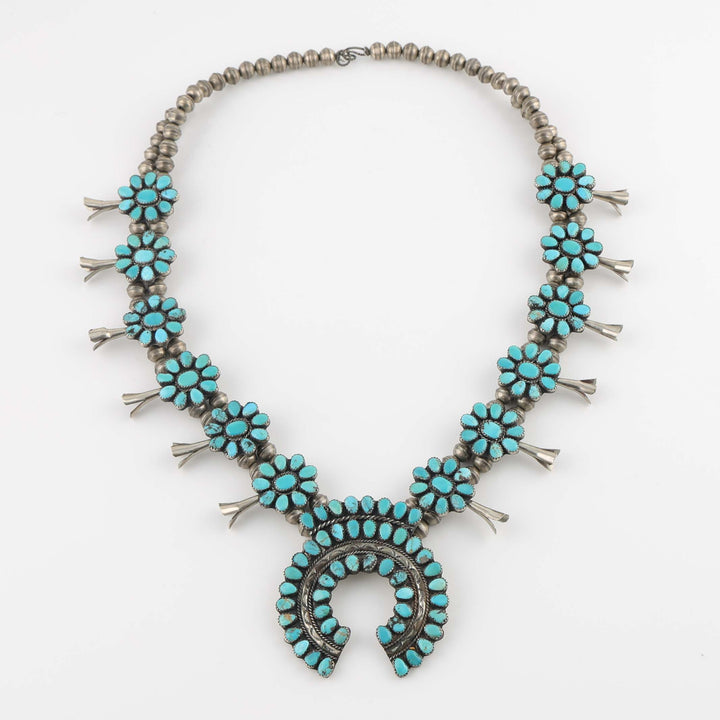 1970s Squash Blossom Necklace
