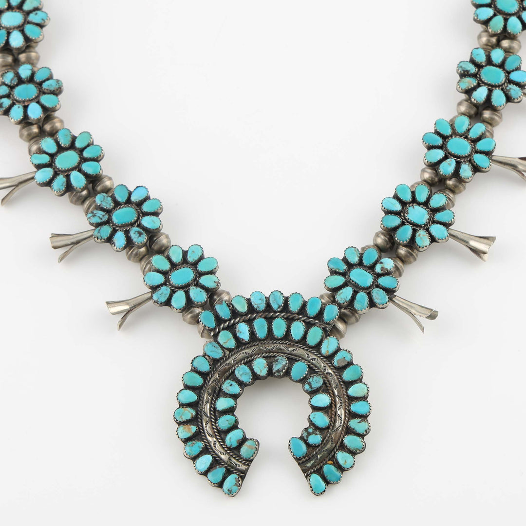 1970s Squash Blossom Necklace