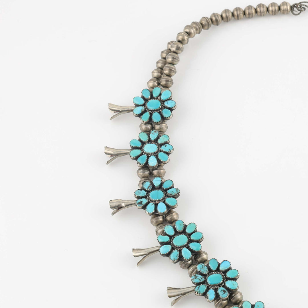 1970s Squash Blossom Necklace