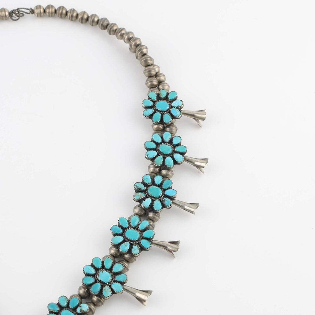 1970s Squash Blossom Necklace