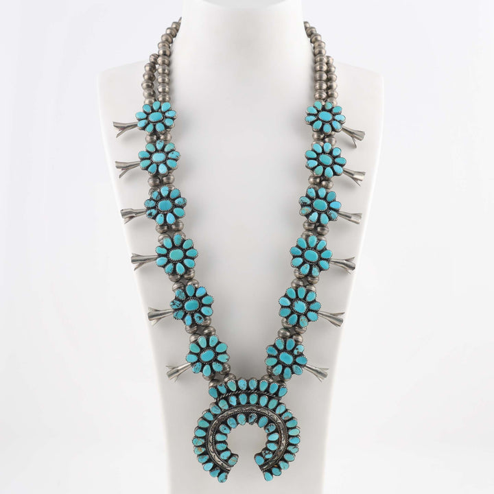 1970s Squash Blossom Necklace