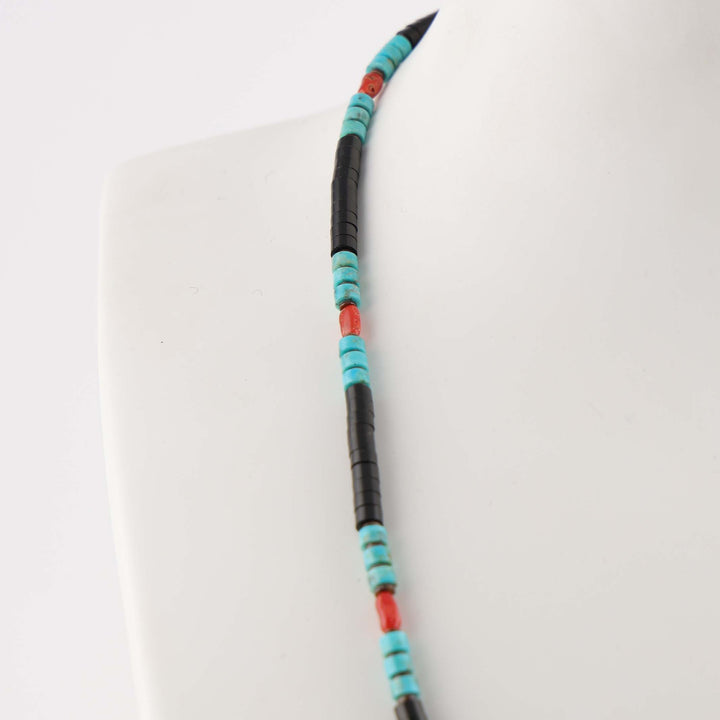 Multi-Stone Bead Necklace
