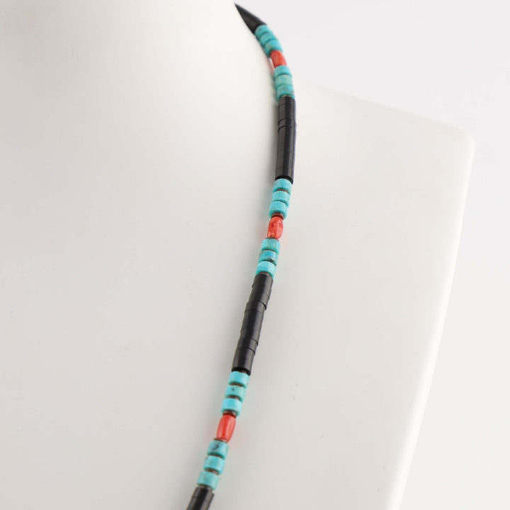 Multi-Stone Bead Necklace