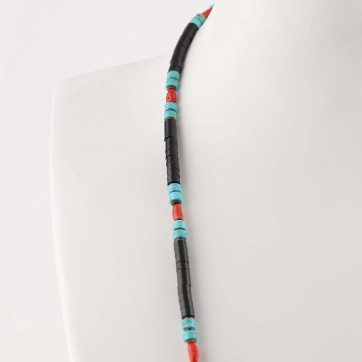 Multi-Stone Bead Necklace