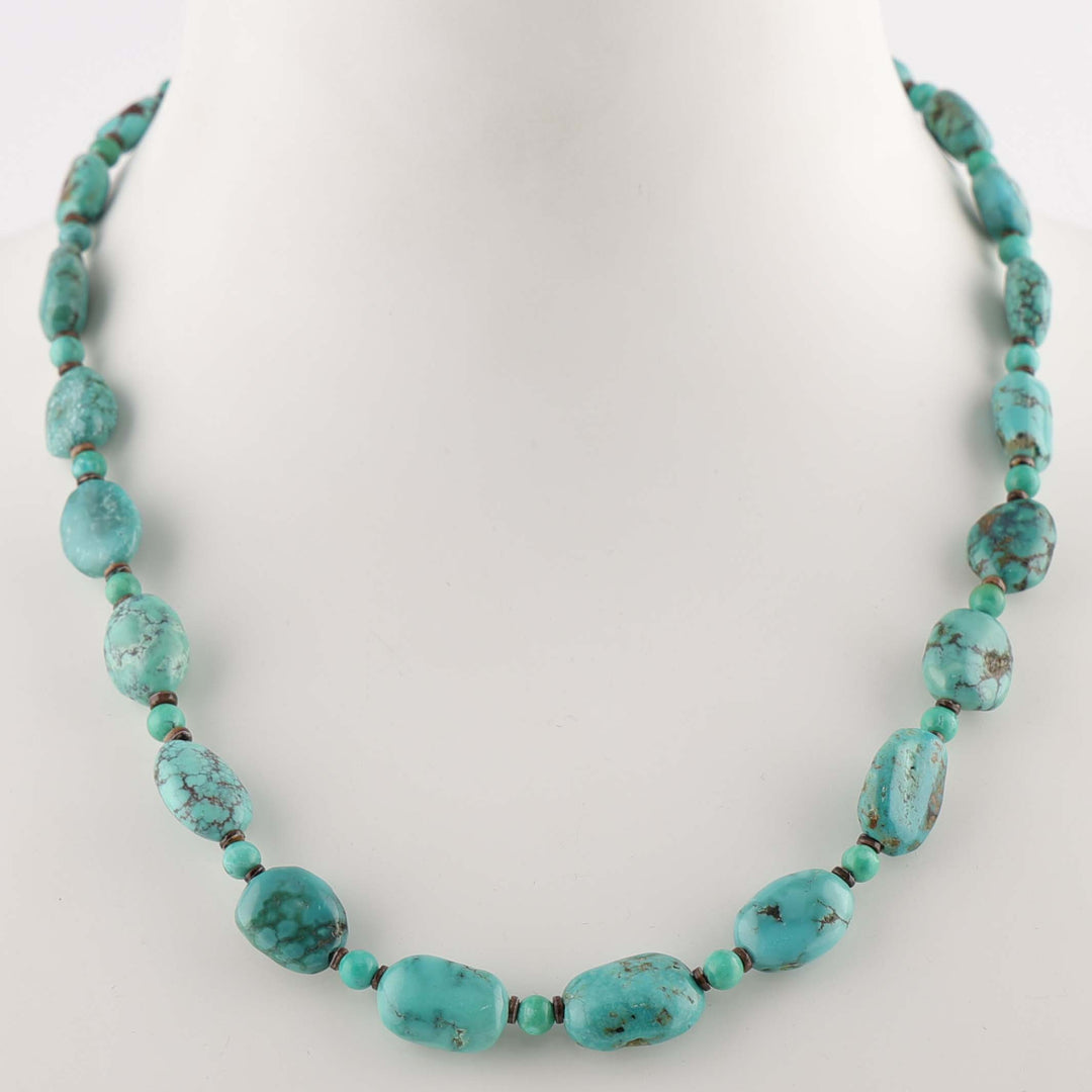 Turquoise Bead Necklace