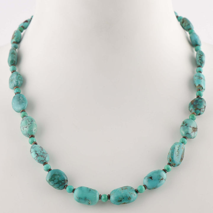 Turquoise Bead Necklace