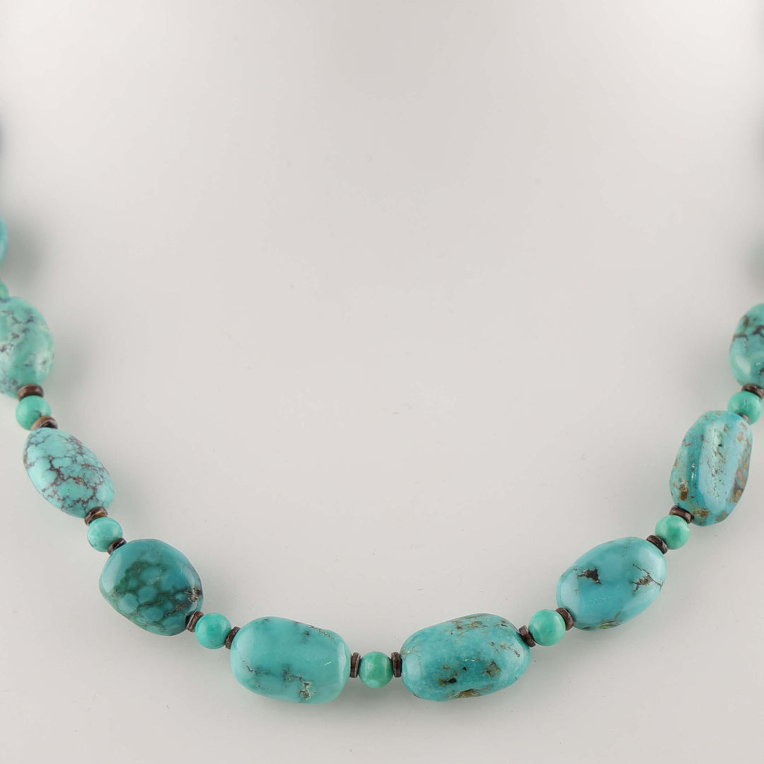 Turquoise Bead Necklace
