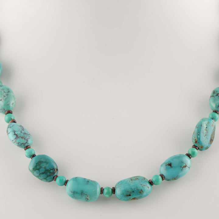 Turquoise Bead Necklace