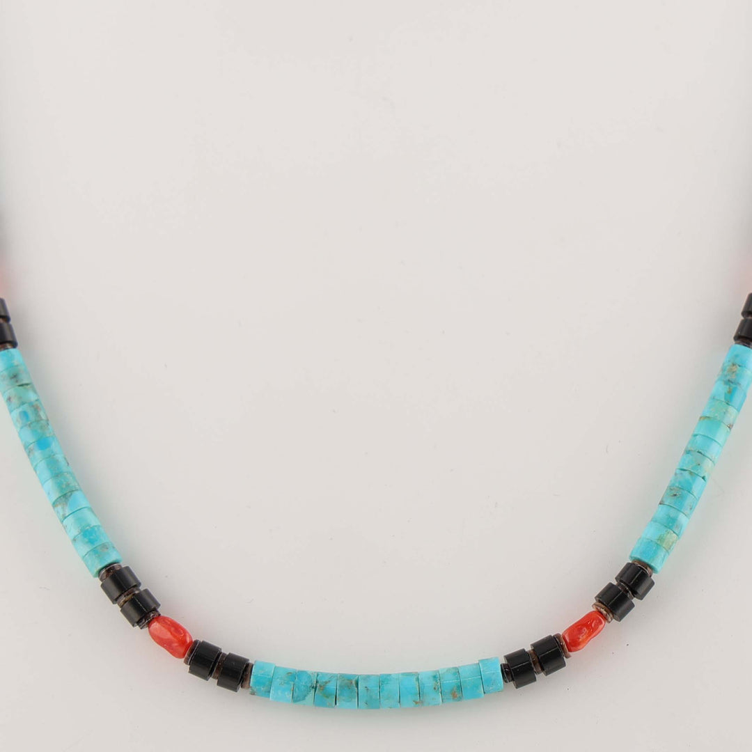 Multi-Stone Bead Necklace