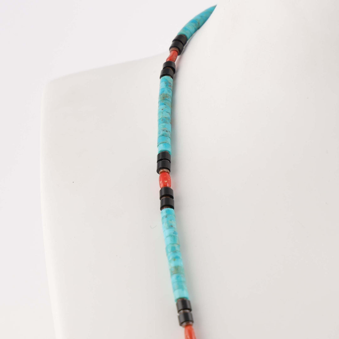 Multi-Stone Bead Necklace
