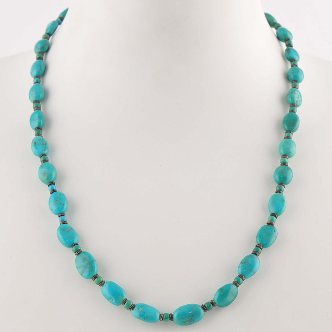 Turquoise Bead Necklace