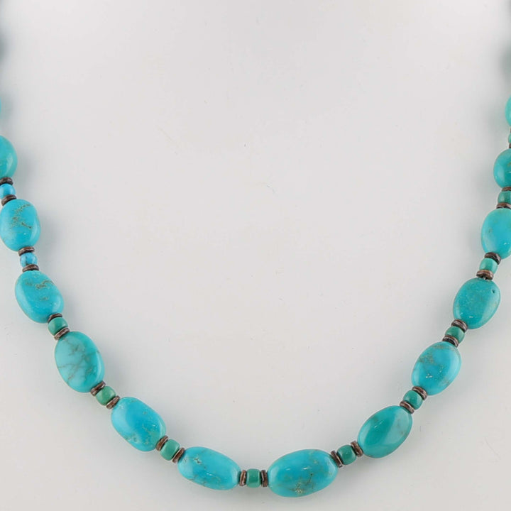 Turquoise Bead Necklace