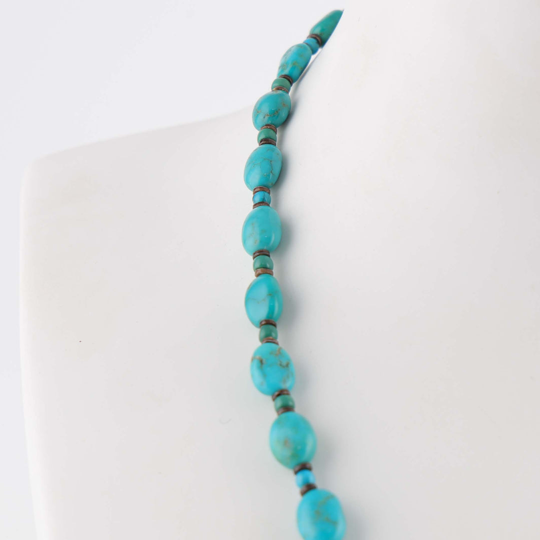 Turquoise Bead Necklace