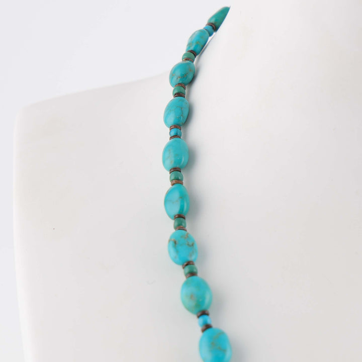 Turquoise Bead Necklace