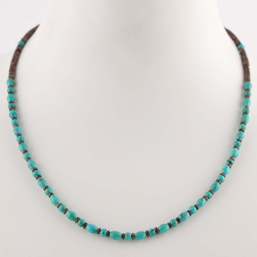 Turquoise Bead Necklace
