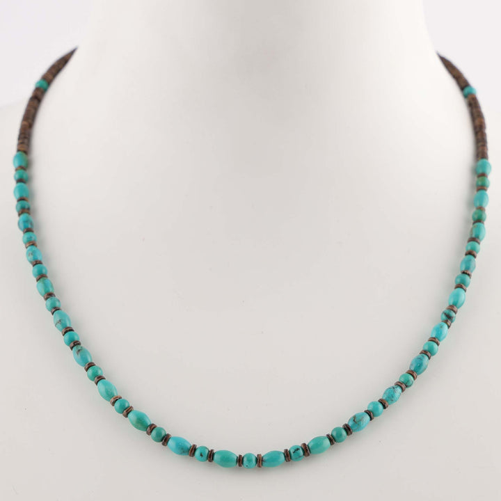 Turquoise Bead Necklace