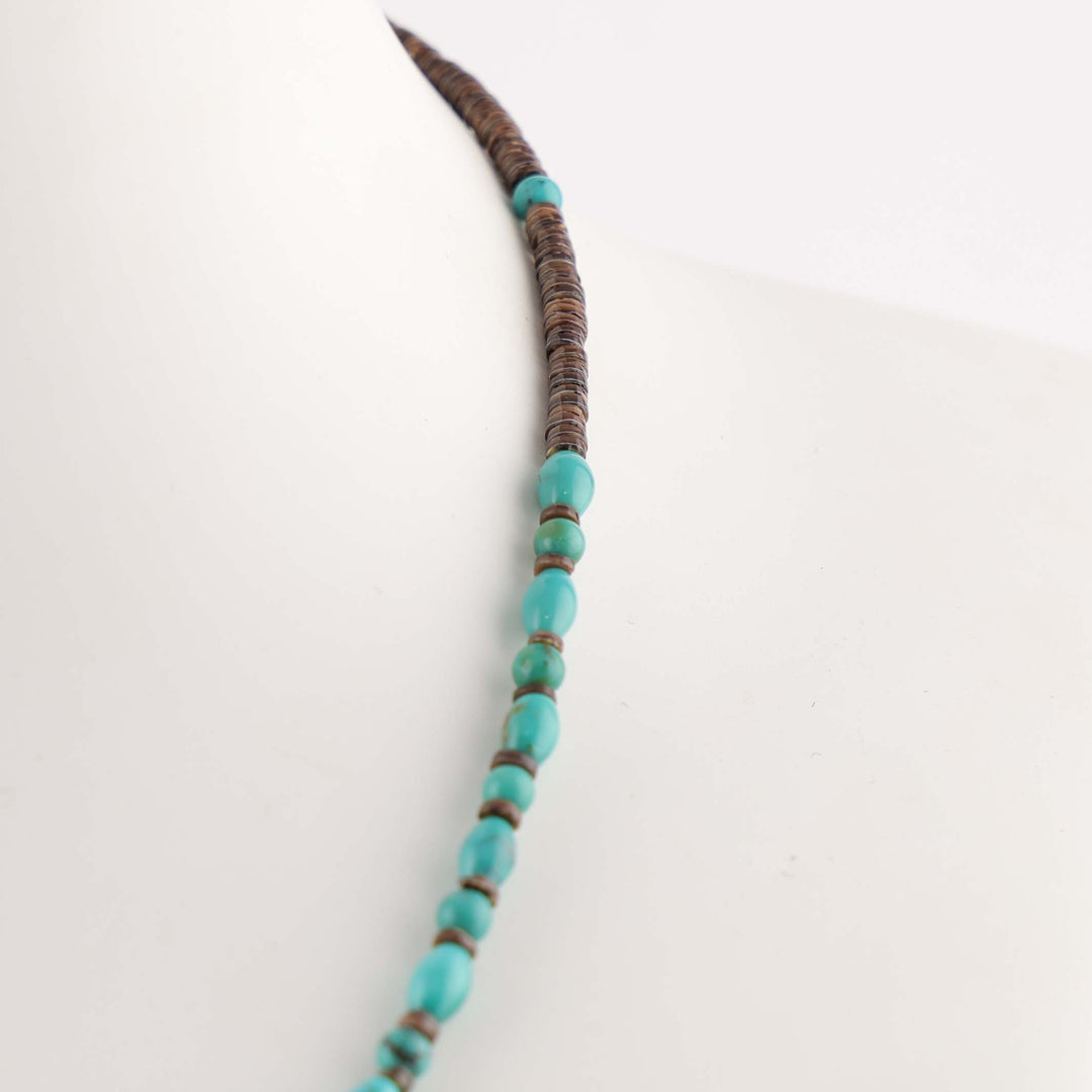 Turquoise Bead Necklace