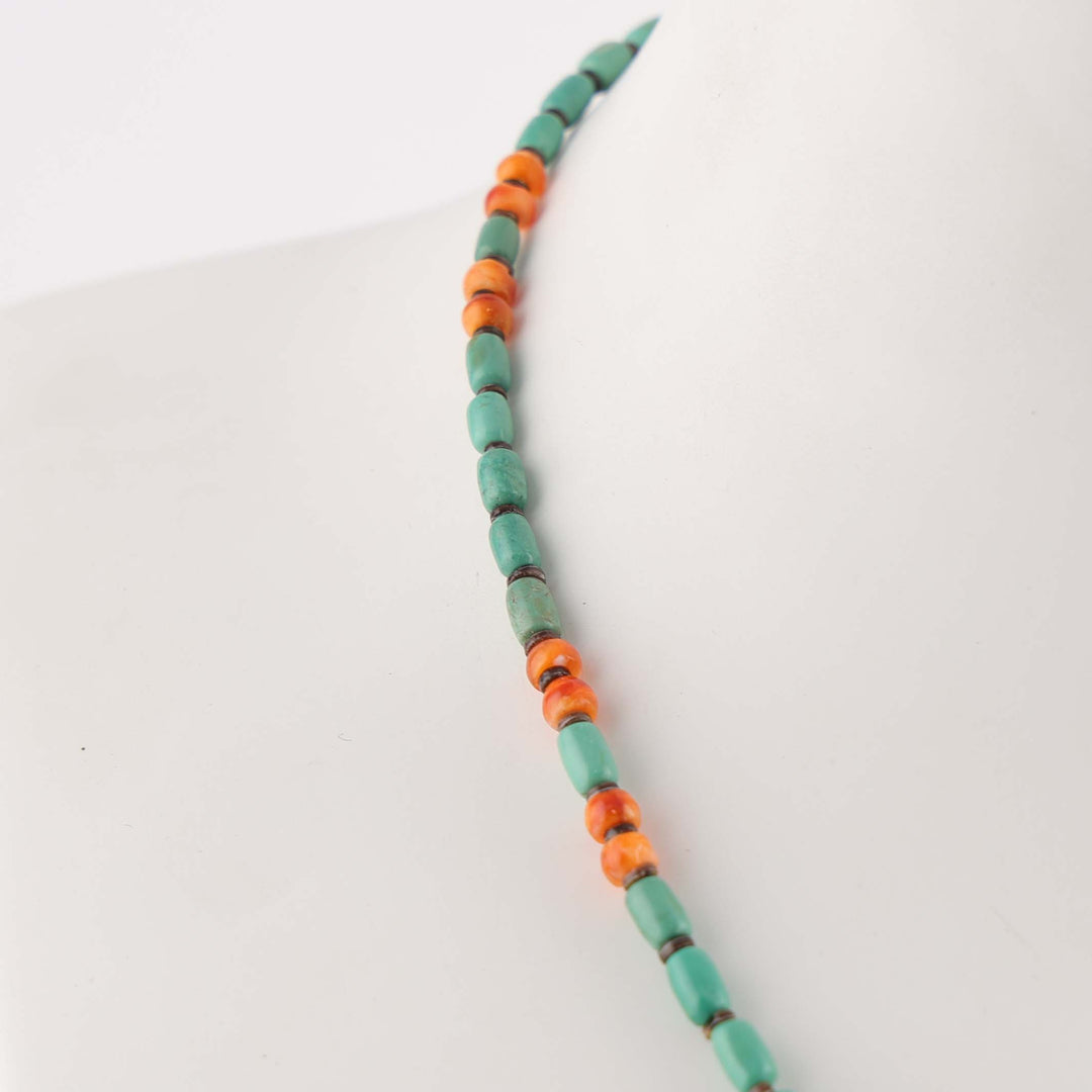 Multi-Stone Bead Necklace