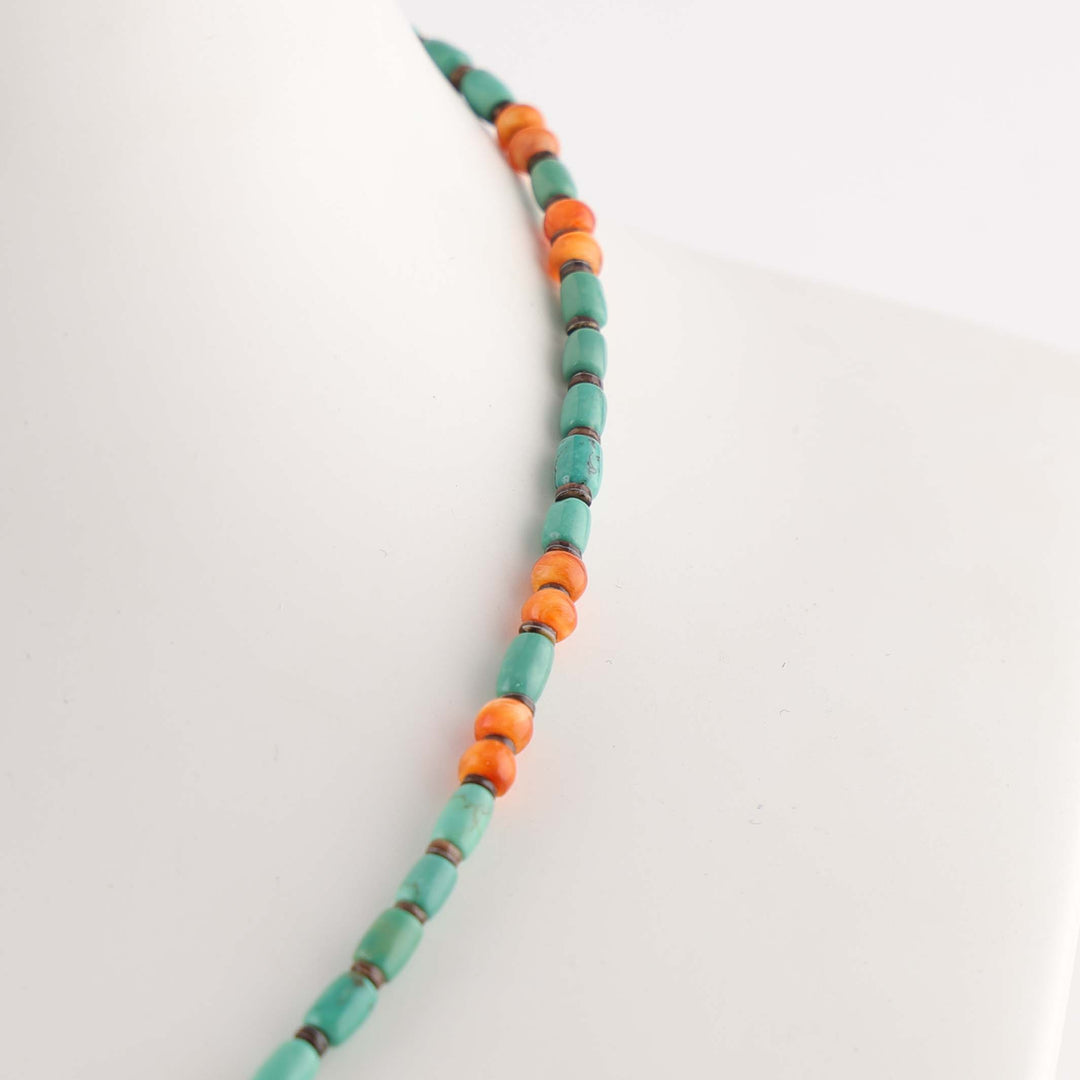 Multi-Stone Bead Necklace