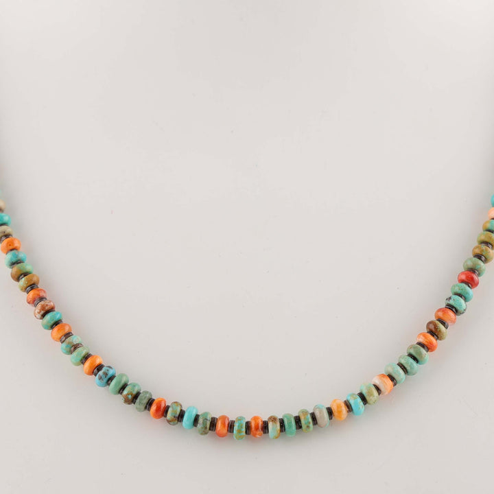 Multi-Stone Bead Necklace